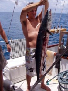 Charlie's big catch