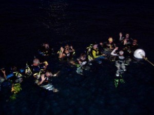 Ready to night dive